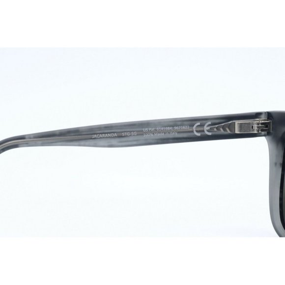 Maui Jim Jacaranda MJ 763-11MS Square Gray Sunglasses Polarized Gray Lenses 56mm - Picture 5 of 6